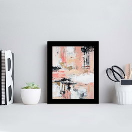 Wallity Cuadro Decorativo Enmarcado Multicolor Sctcız-016